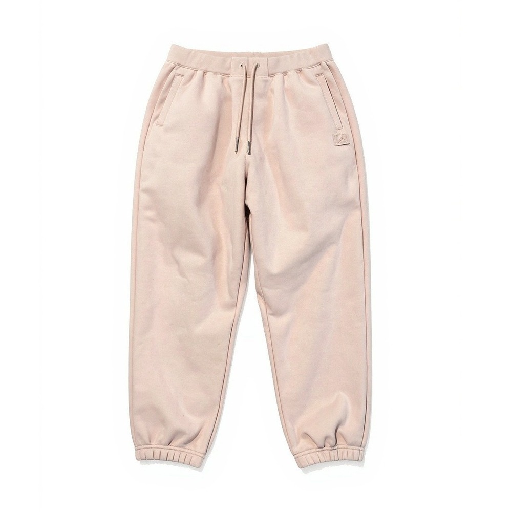 Jordan Joggers Sweatpants Beige Fleece Lined Women's 1X Comfort Casual NWT
